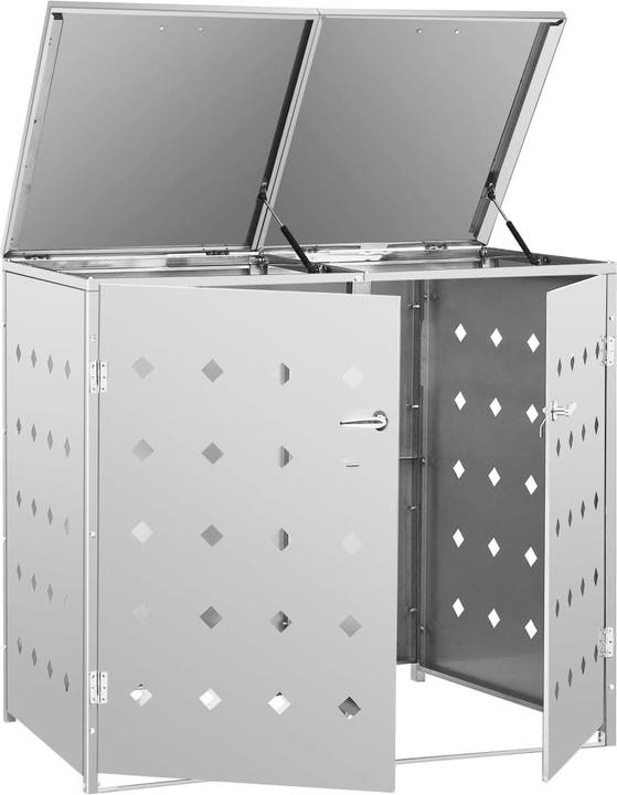 Produktbild vidaXL Mülltonnenbox (240 l)