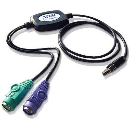 Thumbnail - Aten PS/2 Keyboard & Mouse to USB Converter, Netzwerk Zubehör