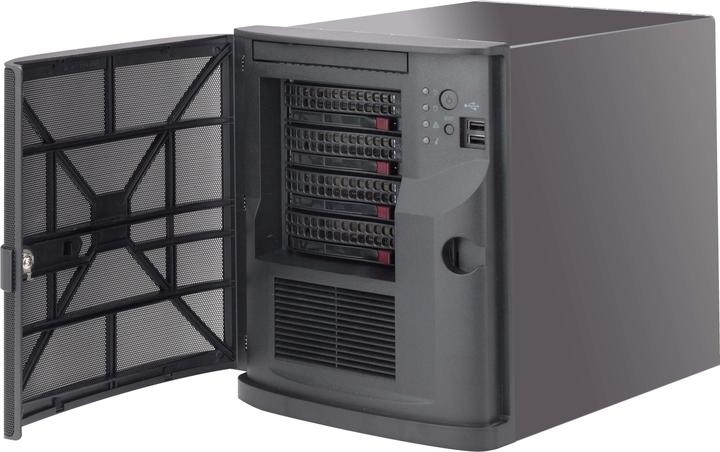 Actual product image Supermicro SC721TQ-250B : Mini ITX Tower (Mini-ITX)