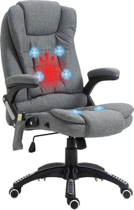 Produktbild Vinsetto Bürostuhl mit Massage- und Wärmefunktion