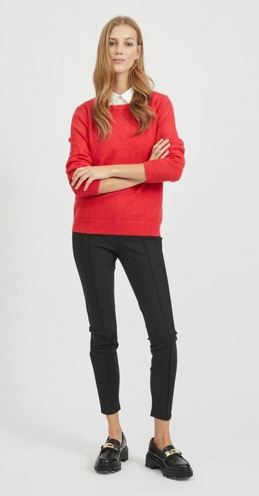 Image du produit Vila Pull en tricot à col ras du cou (M)