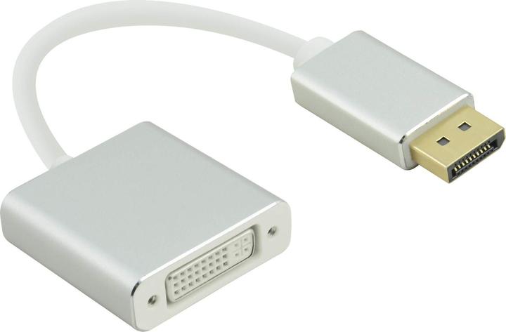 Produktbild Helos PREMIUM DisplayPort/DVI-Adapter (DVI, 10 cm)