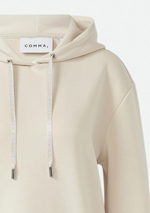 Produktbild Comma Sweatshirt Scuba-Sweatshirt mit Kapuze (44)