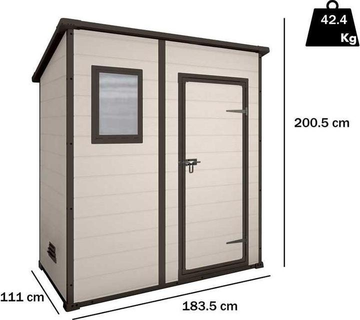 Produktbild Keter Manor Pent 6x4