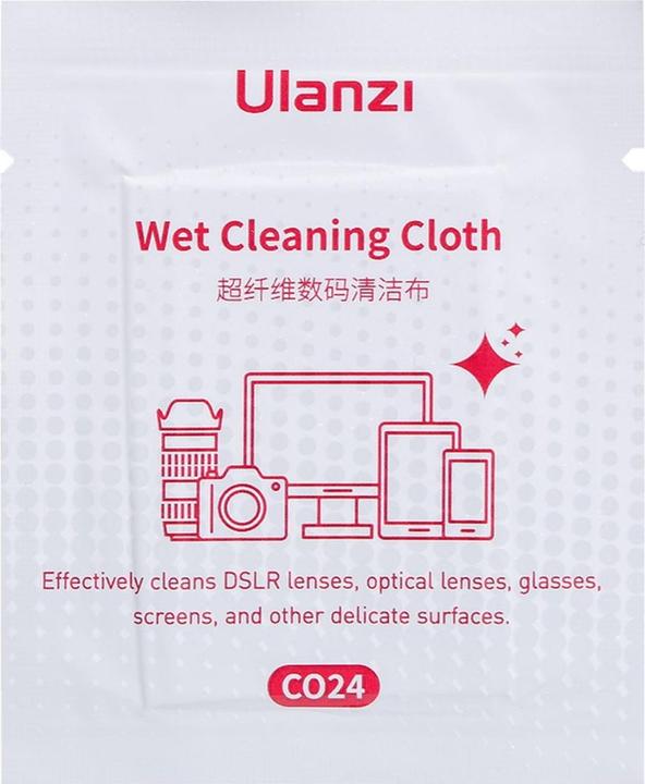 Productafbeelding Ulanzi CO25 Hoge Dichtheid Vezel Lens Schoonmaakdoekje 50st