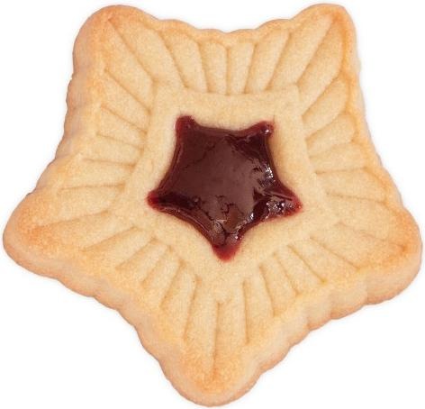 Actual product image Städter Cookie Cutter with Ejector Star Curled
