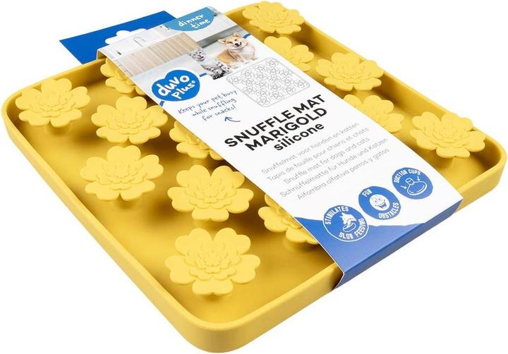 Produktbild Duvoplus Duvo+ MATA WĘCHOWA SILIKONOWA MARIGOLD 20x20x3cm ŻÓŁTA