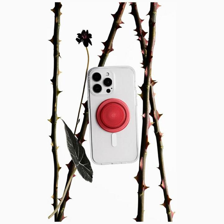 Produktbild PopSockets PopGrip MagSafe Round Blanchette Red