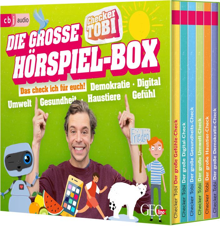 Die grosse Checker-Tobi-Hörspiel-Box (Gregor Eisenbeiss, Paulina Rümmelein, Tobias Krell, Tedesco)