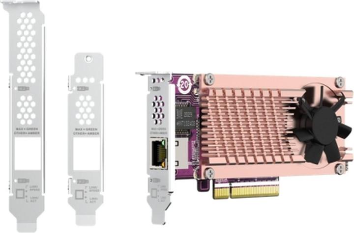 QNAP QM2-2P10G1TB