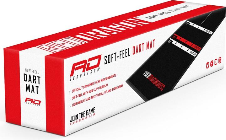 Red Dragon Dart mat Soft Feel