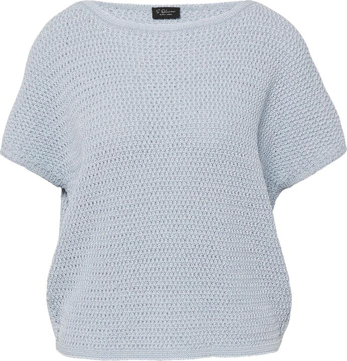 Produktbild s.Oliver Strickpullunder im Relaxed Fit mit U-Boot-Ausschnitt (M)