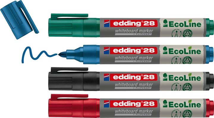 Image du produit Edding 28 EcoLine (Multicolore, 1.50 mm, 4 x)