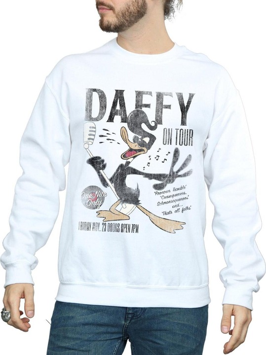 Produktbild Looney Tunes Daffy Duck Concert Sweatshirt (XL)