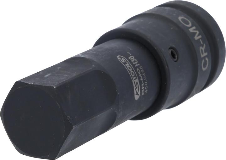 Actual product image KS Tools 1" power bit socket nut hexagon socket (36 mm)