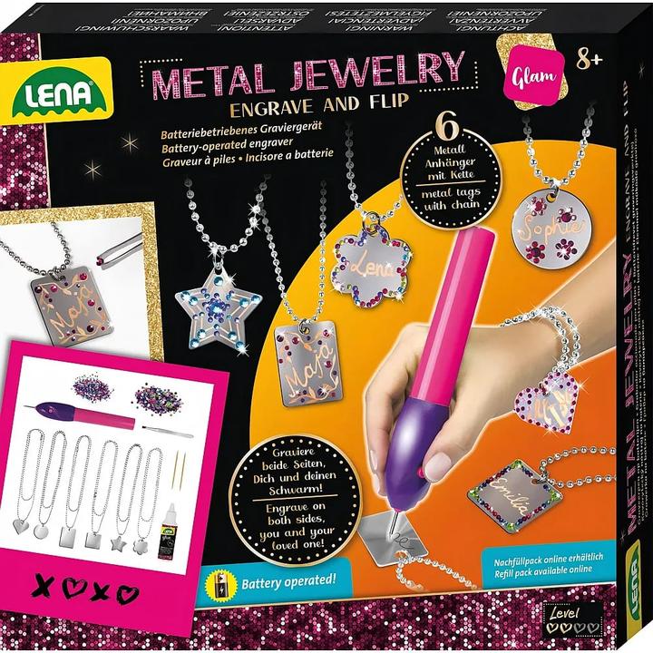 Actual product image Lena metal jewelry