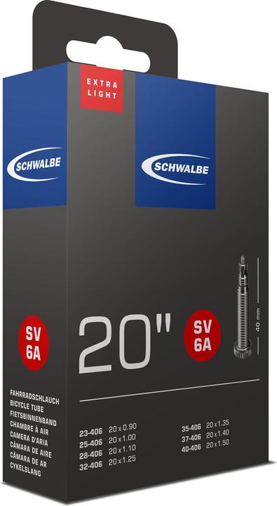 Produktbild Schwalbe SV 6 A (Presta (SV), 20", 40 mm)
