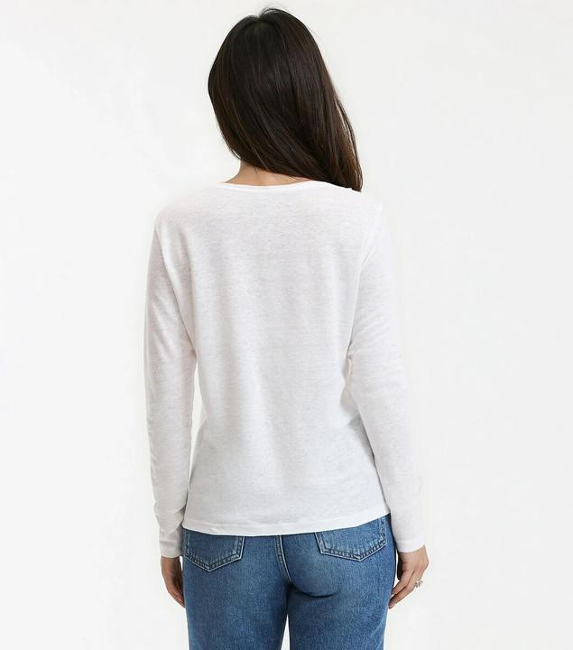 Actual product image La Redoute Collections Shirt with round neckline (S)