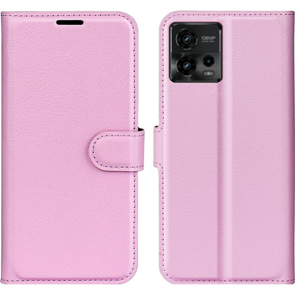 Thumbnail - Screenguard Motorola Moto G72 Leather Guard Lederhülle (Motorola Moto G72), Smartphone Hülle, Rosa
