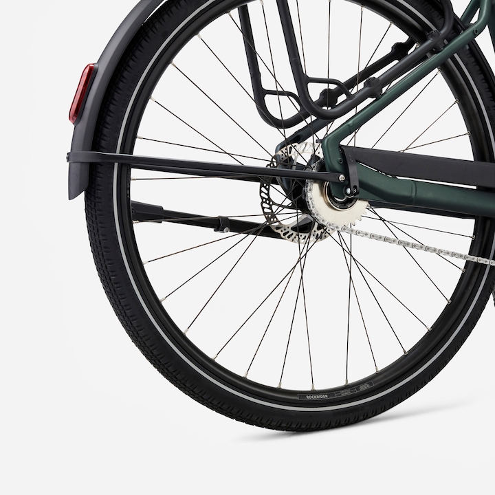 Image du produit Rockrider Vélo électrique de randonnée 28 pouces E-ACTV 900 boîte automatique entrée basse - vert