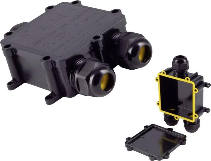 Actual product image BKL Electronic Outdoor cable connector box, IP68, large, 1x2