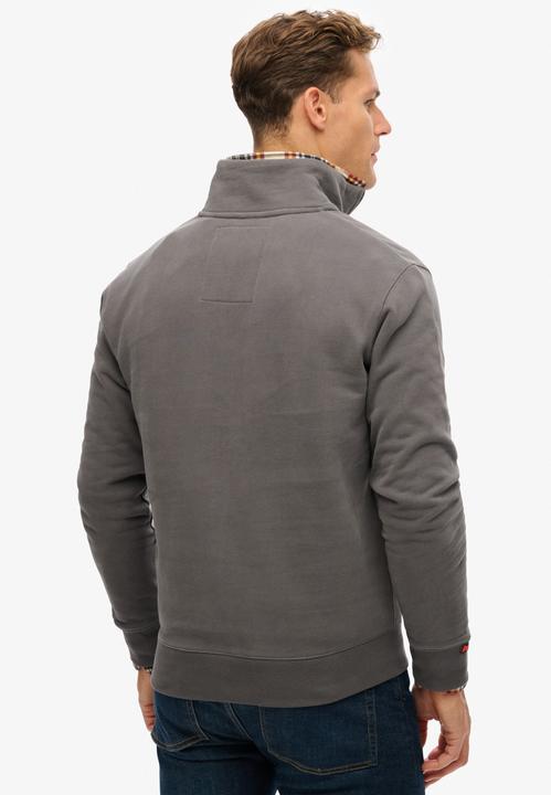Immagine prodotto Superdry Essential Sweatshirt mit halblangem Reissverschluss und Logo (XL)
