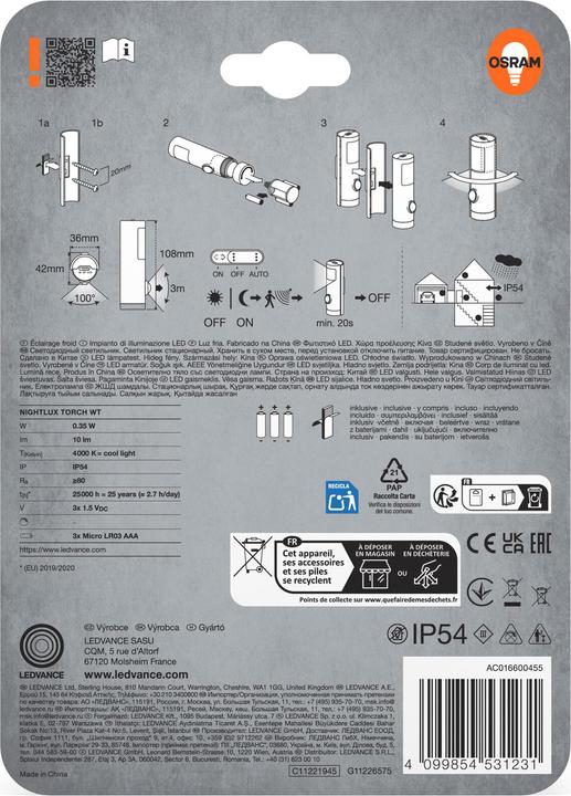 Produktbild Osram NIGHTLUX® Torch White