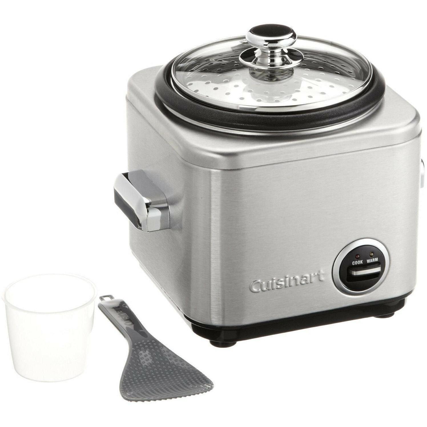 Cuisinart Crc400e, Dampfgarer + Reiskocher, Silber