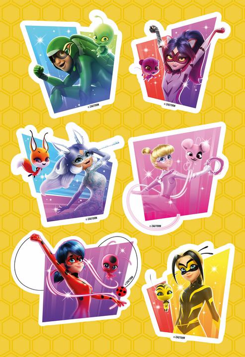 Immagine prodotto Panini Miraculous: adesivi super resistenti e puzzle divertenti
