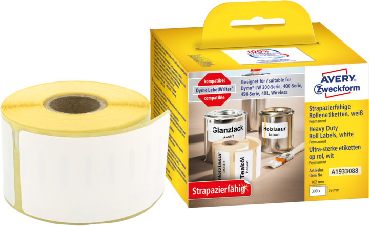 Image du produit Avery Étiquettes en rouleau