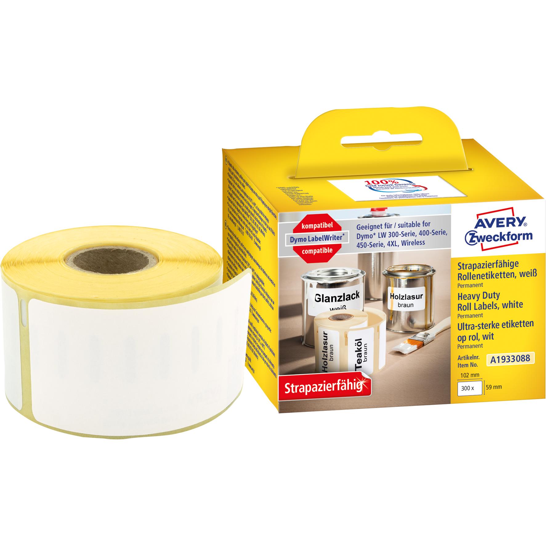 Thumbnail - Avery, Etiketten, Rollen-Etiketten