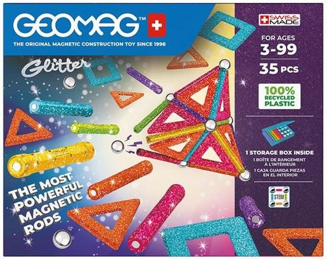 Actual product image Geomag Glitter Recycled