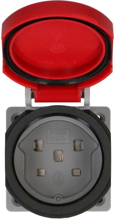 Actual product image Max Hauri Machine socket type 25 IP55