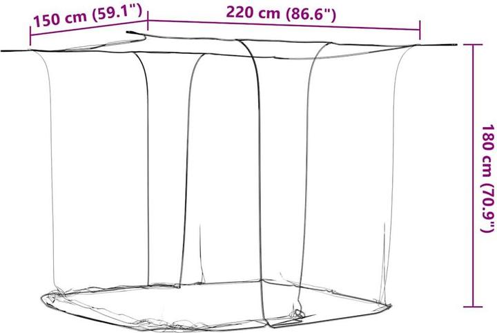 Produktbild vidaXL Lyl (220 x 150 cm)