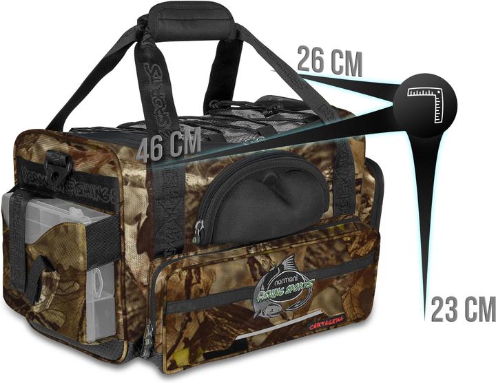 Actual product image Normani Fishing Bag "Cartagena" - Large