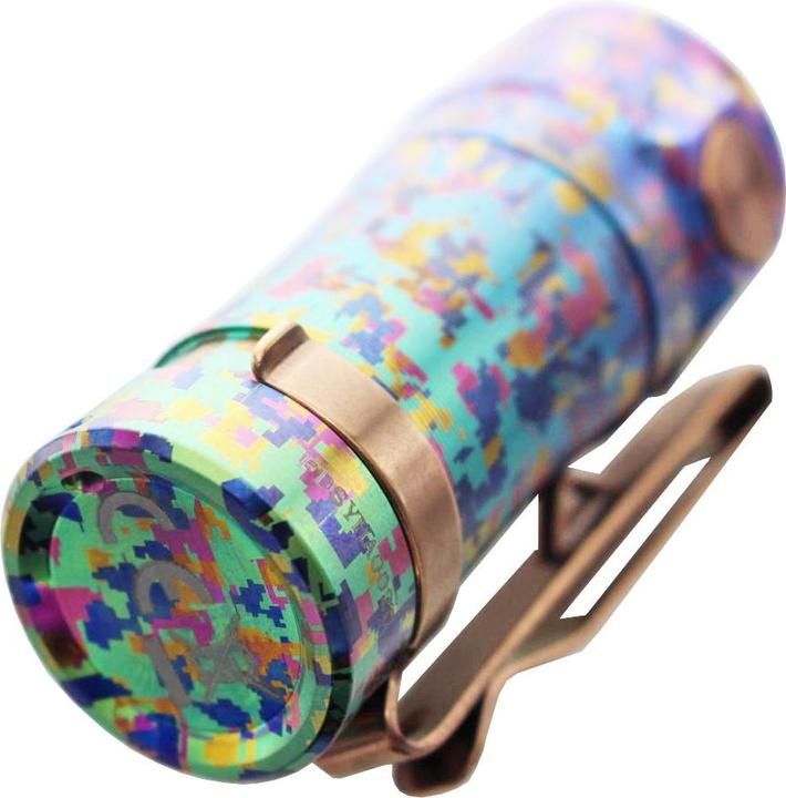 Produktbild Fenix E16 Ti Titan LED Taschenlampe mit li-Ion Akku und Micro-USB Ladekabel (5.10 cm, 650 lm)