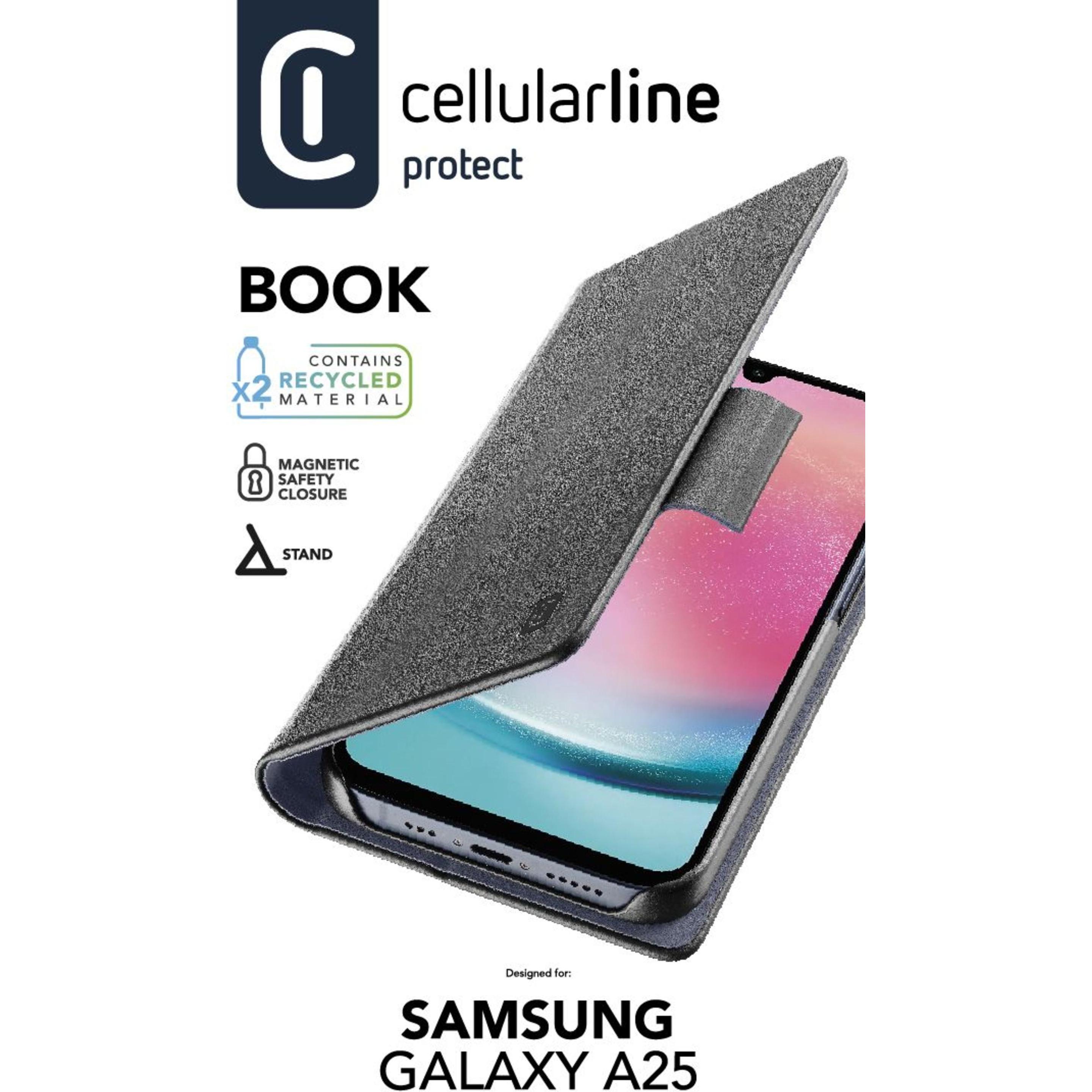 Thumbnail - Cellularline Book Case für Samsung A25 5G (Samsung Galaxy A25), Smartphone Hülle, Schwarz