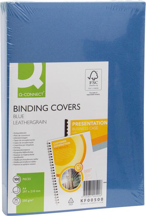 Produktbild Q-Connect Umschlagdeckel matt