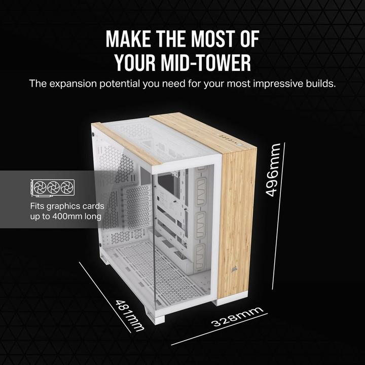 Actual product image Corsair 6500X (ATX, E-ATX)