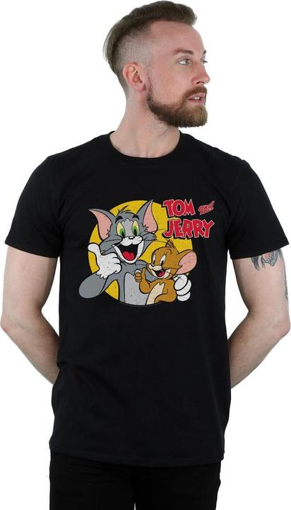 Immagine prodotto Tom & Jerry Thumbs Up Maglietta Uomo (L)
