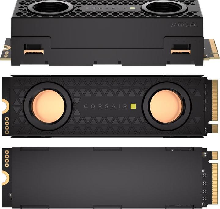 Actual product image Corsair MP700 PRO Hydro X Series (2000 GB, M.2 2280)
