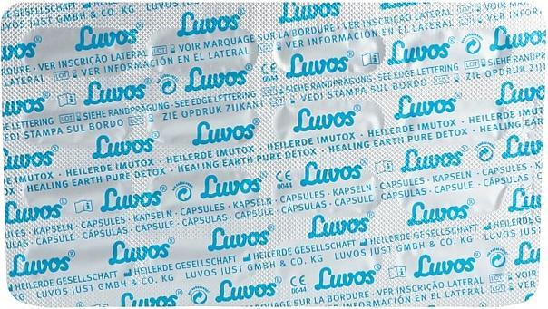 Valori nutrizionali e ingredienti Luvos Argilla curativa Imutox (64 pz., Pillole, 94 g)