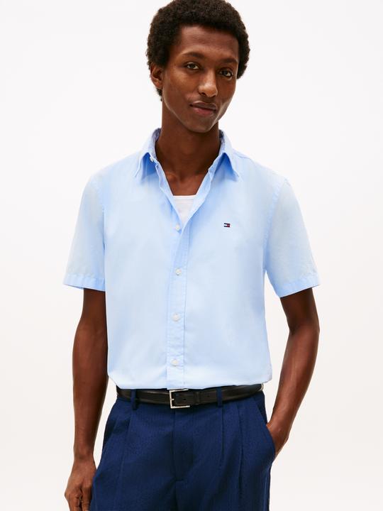 Actual product image Tommy Hilfiger Core Flex Poplin Solid S/S Shirt (S)