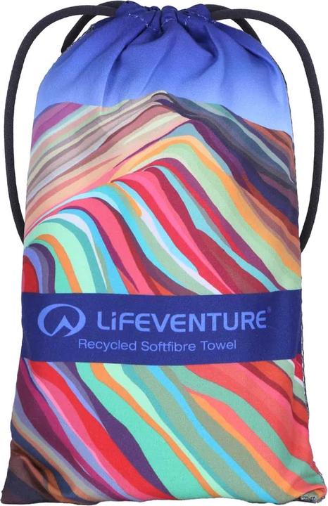 Image du produit Lifeventure Recycled SoftFibre Trek Towel, Rainbow Mountain, Giant