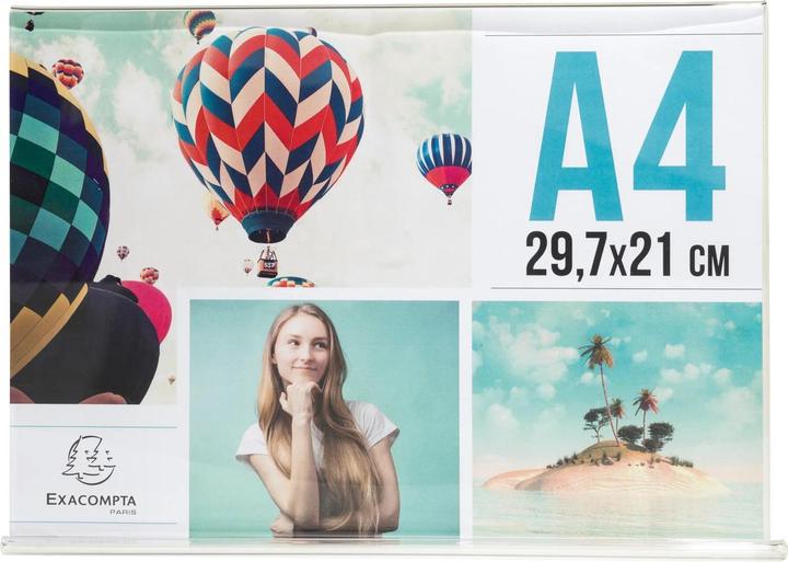 Immagine prodotto Exacompta Gerader Tischaufsteller A4, horizontal, 302x60x210 mm (A4)