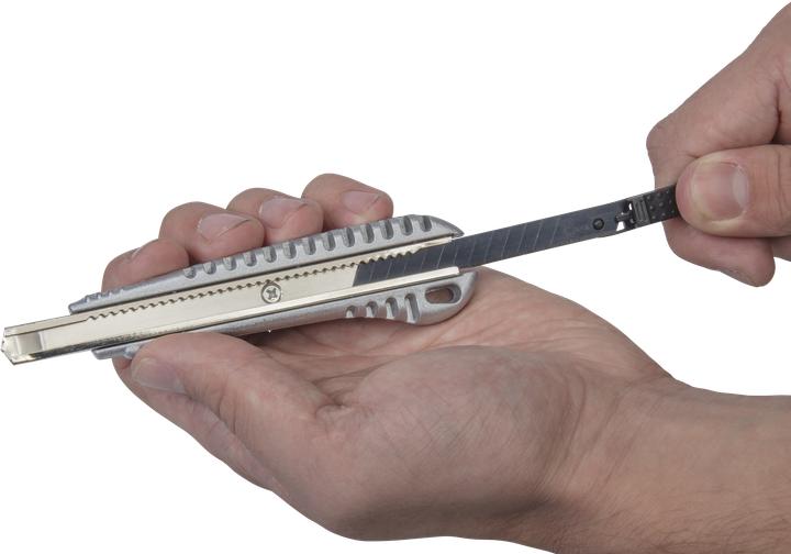 Produktbild wolfcraft 1 Metall-Abbrechklingenmesser 9mm (Cutter)