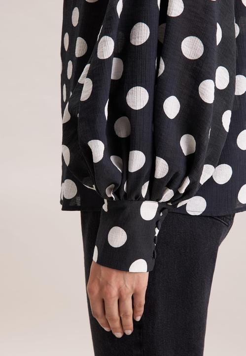 Immagine prodotto Seidensticker Camicetta con Stampa Oversize, Maniche Lunghe e Arricciature (34)