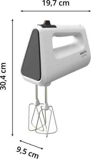 Actual product image Krups Hand Mixer 3 Mix 4000 (450 W)