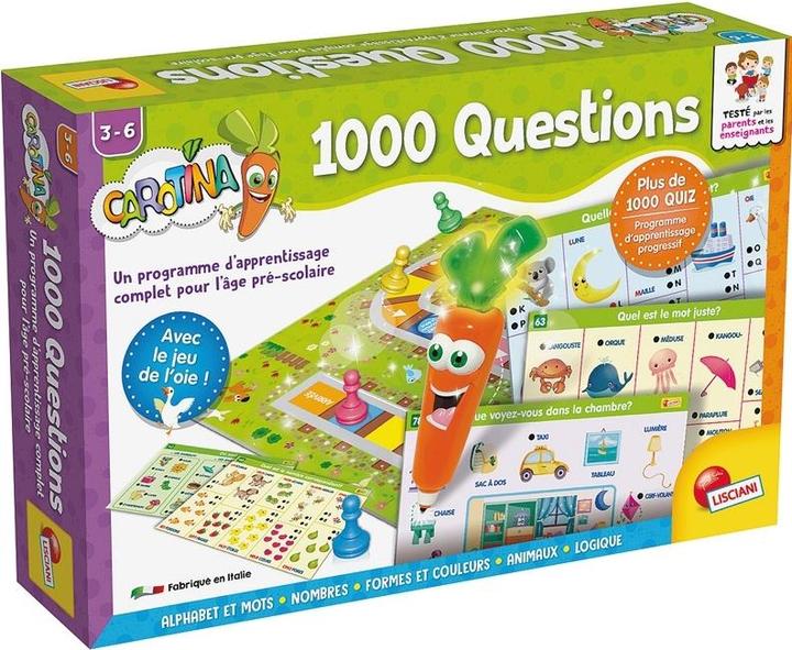 Immagine prodotto Lisciani Penna Parlante Carotina 1000 Domande (Francese)