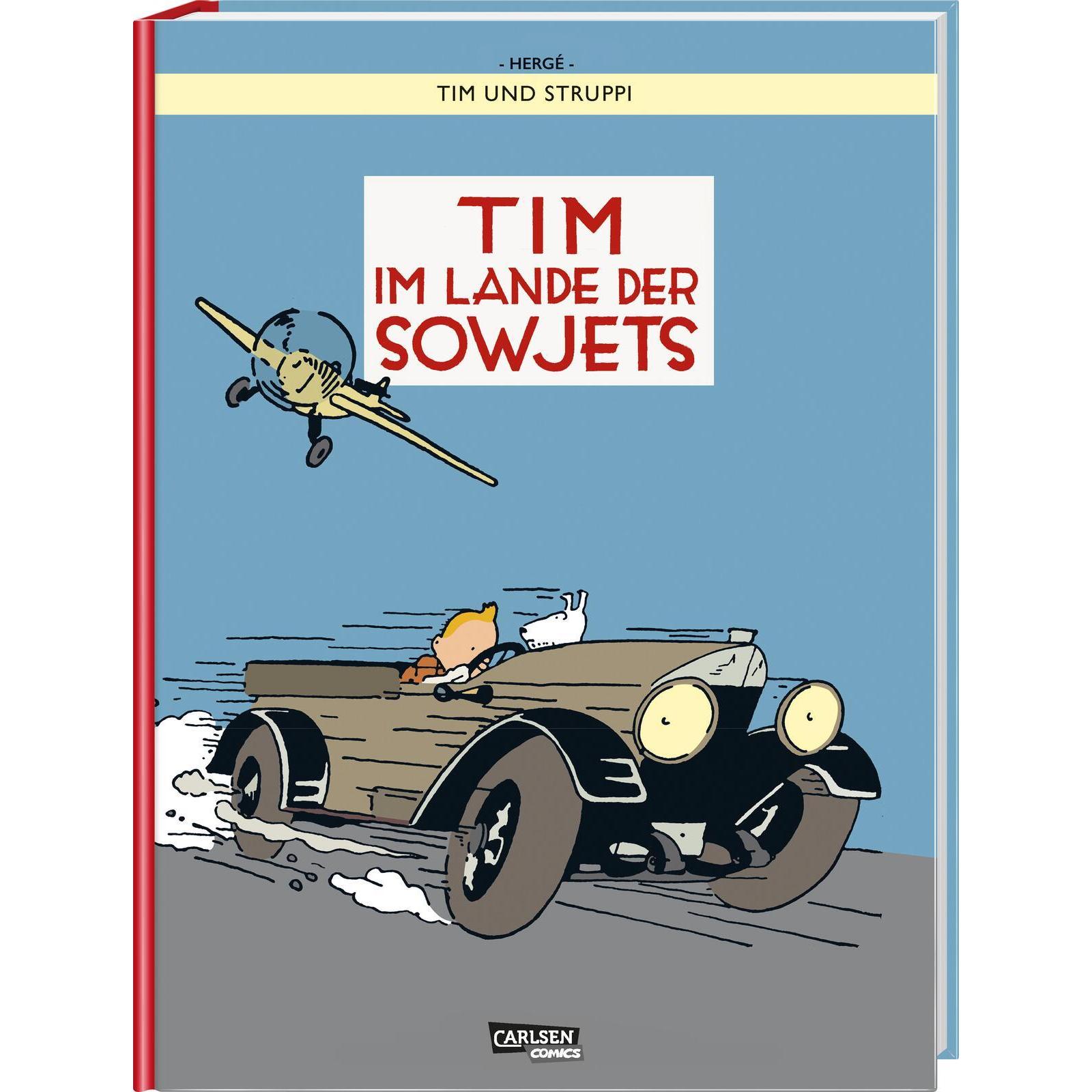 Tim und Struppi 1: Tim im Lande der Sowjets - farbige Ausgabe, Belletristik von Hergé